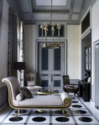 Neoclassicismo no interior: A atmosfera real no quadro da mais recente tecnologia (340 + foto)