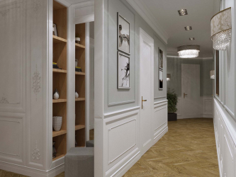 Neoclassicismo no interior: A atmosfera real no quadro da mais recente tecnologia (340 + foto)