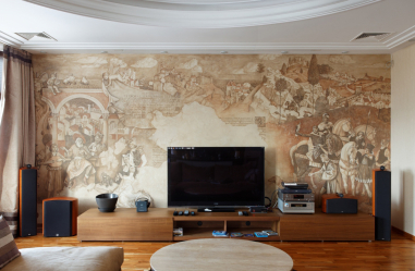 Neoclassicismo no interior: A atmosfera real no quadro da mais recente tecnologia (340 + foto)