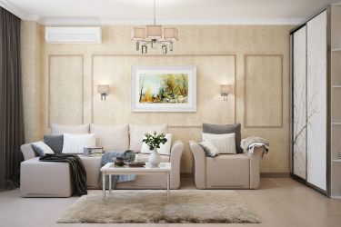 Neoclassicismo no interior: A atmosfera real no quadro da mais recente tecnologia (340 + foto)