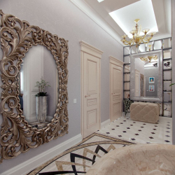 Neoclassicismo no interior: A atmosfera real no quadro da mais recente tecnologia (340 + foto)