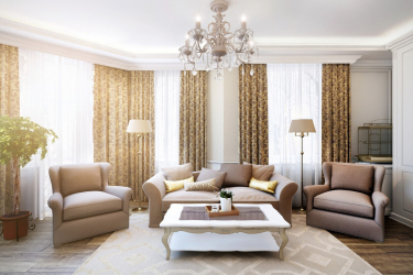 Neoclassicismo no interior: A atmosfera real no quadro da mais recente tecnologia (340 + foto)