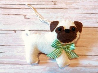 Brinquedos DIY para o Ano Novo 2018 - Ano do Cachorro (245+ Fotos)
