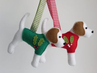 Brinquedos DIY para o Ano Novo 2018 - Ano do Cachorro (245+ Fotos)