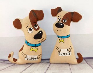 Brinquedos DIY para o Ano Novo 2018 - Ano do Cachorro (245+ Fotos)