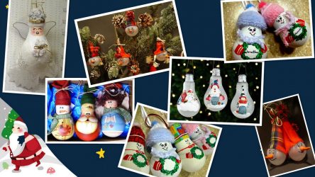 Brinquedos DIY para o Ano Novo 2018 - Ano do Cachorro (245+ Fotos)
