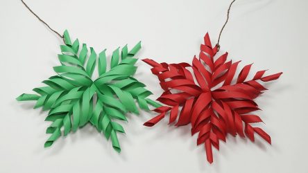 Decorações com brinquedos de papel para o novo 2018 ano do cão. Faça o feriado realmente brilhante!
