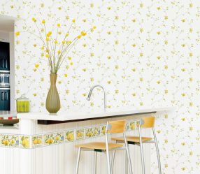 Papel de parede moderno para a cozinha (240 + Foto): Catálogo de idéias