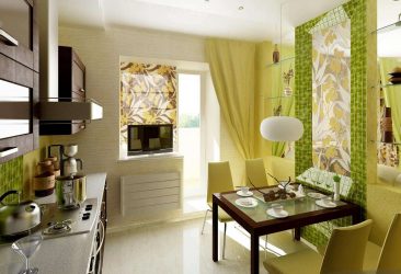 Papel de parede moderno para a cozinha (240 + Foto): Catálogo de idéias