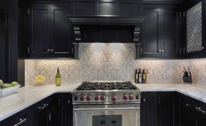 Papel de parede moderno para a cozinha (240 + Foto): Catálogo de idéias