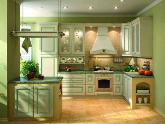Papel de parede moderno para a cozinha (240 + Foto): Catálogo de idéias