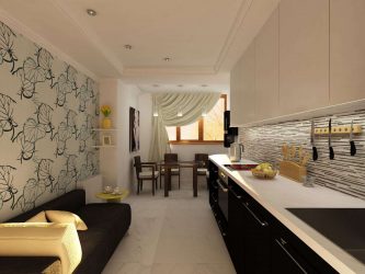 Papel de parede moderno para a cozinha (240 + Foto): Catálogo de idéias