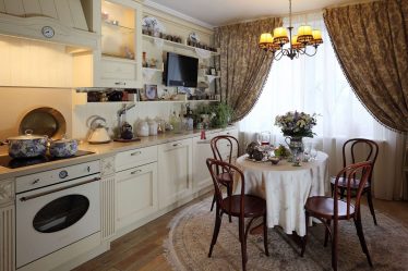 Papel de parede moderno para a cozinha (240 + Foto): Catálogo de idéias