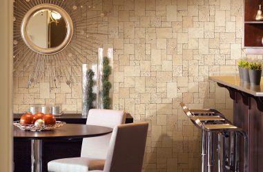 Papel de parede moderno para a cozinha (240 + Foto): Catálogo de idéias