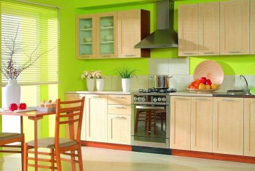 Papel de parede moderno para a cozinha (240 + Foto): Catálogo de idéias