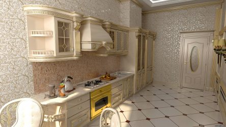 Papel de parede moderno para a cozinha (240 + Foto): Catálogo de idéias