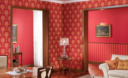 Papel de parede com serigrafia - uma obra de arte em um interior. Design exclusivo de seda 125+ Photo