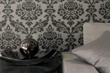 Papel de parede com serigrafia - uma obra de arte em um interior. Design exclusivo de seda 125+ Photo