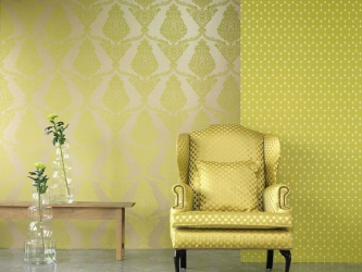 Papel de parede com serigrafia - uma obra de arte em um interior. Design exclusivo de seda 125+ Photo