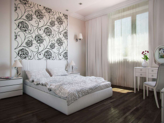 Papel de parede com serigrafia - uma obra de arte em um interior. Design exclusivo de seda 125+ Photo
