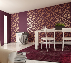 Papel de parede com serigrafia - uma obra de arte em um interior. Design exclusivo de seda 125+ Photo