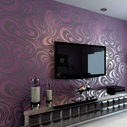 Papel de parede com serigrafia - uma obra de arte em um interior. Design exclusivo de seda 125+ Photo