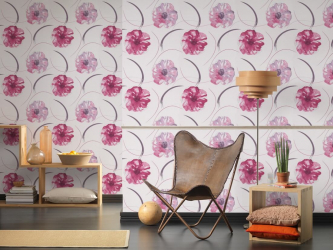 Papel de parede cor lilás na concepção da sala de estar, quarto e outros quartos. Combinações e combinações bem sucedidas (mais de 90 fotos)