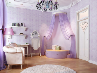 Papel de parede cor lilás na concepção da sala de estar, quarto e outros quartos. Combinações e combinações bem sucedidas (mais de 90 fotos)