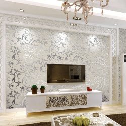 Papéis de parede bonitos na sala de estar: mais de 150 fotos de interiores. Idéias modernas de combinar