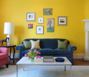 Papéis de parede bonitos na sala de estar: mais de 150 fotos de interiores. Idéias modernas de combinar