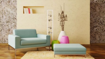 Papéis de parede bonitos na sala de estar: mais de 150 fotos de interiores. Idéias modernas de combinar