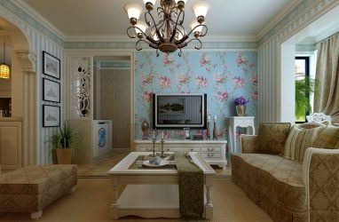 Papéis de parede bonitos na sala de estar: mais de 150 fotos de interiores. Idéias modernas de combinar