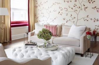 Beautiful Wallpapers in the living room: 150+ Photos of interiors. Modern ideas of combining