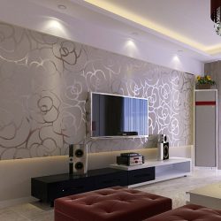 Papéis de parede bonitos na sala de estar: mais de 150 fotos de interiores. Idéias modernas de combinar