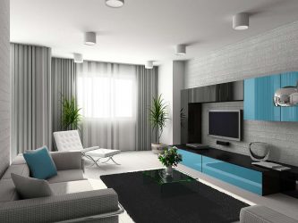 Papéis de parede bonitos na sala de estar: mais de 150 fotos de interiores. Idéias modernas de combinar