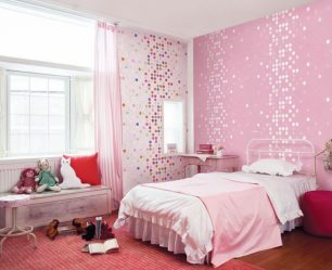 Combinação de papel de parede de quarto: mais de 240 fotos de combinações de interiores bonitas