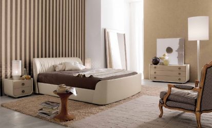 Combinação de papel de parede de quarto: mais de 240 fotos de combinações de interiores bonitas
