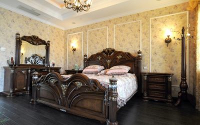Combinação de papel de parede de quarto: mais de 240 fotos de combinações de interiores bonitas