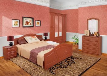 Combinação de papel de parede de quarto: mais de 240 fotos de combinações de interiores bonitas