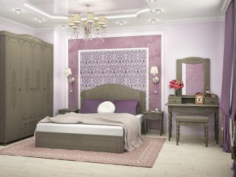 Combinação de papel de parede de quarto: mais de 240 fotos de combinações de interiores bonitas