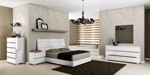 Combinação de papel de parede de quarto: mais de 240 fotos de combinações de interiores bonitas