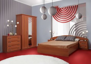 Combinação de papel de parede de quarto: mais de 240 fotos de combinações de interiores bonitas