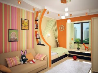 Combinação de papel de parede de quarto: mais de 240 fotos de combinações de interiores bonitas
