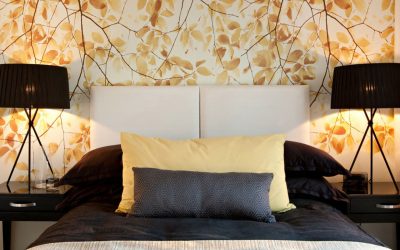 Combinação de papel de parede de quarto: mais de 240 fotos de combinações de interiores bonitas