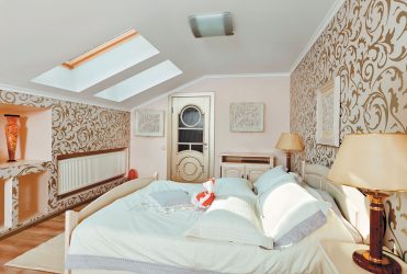 Combinação de papel de parede de quarto: mais de 240 fotos de combinações de interiores bonitas