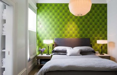 Combinação de papel de parede de quarto: mais de 240 fotos de combinações de interiores bonitas