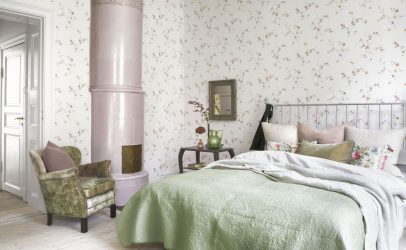Combinação de papel de parede de quarto: mais de 240 fotos de combinações de interiores bonitas