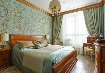 Combinação de papel de parede de quarto: mais de 240 fotos de combinações de interiores bonitas