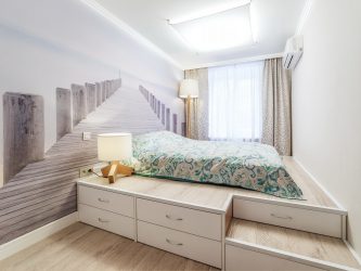 Combinação de papel de parede de quarto: mais de 240 fotos de combinações de interiores bonitas