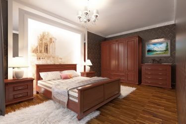 Combinação de papel de parede de quarto: mais de 240 fotos de combinações de interiores bonitas